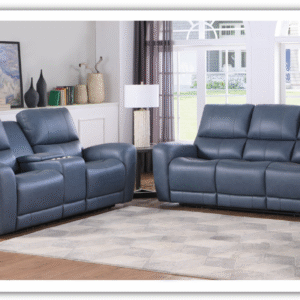 Bel Air 3- Seater Leather Power Reclining Sofa With USB Port