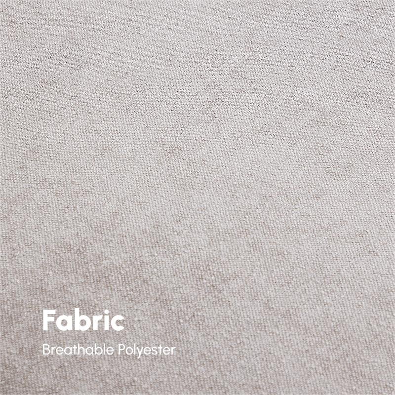 Burger 7-Piece Modular 157" Khaki U-Sectional - Image 7