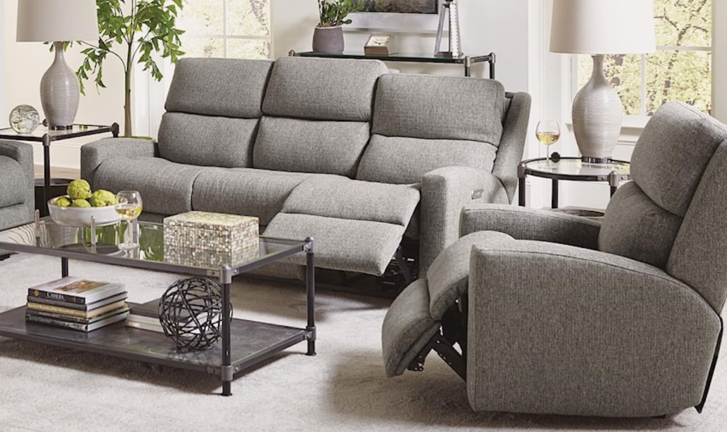 Catalina Rocking Recliner Chair With Power Headrest - Image 12