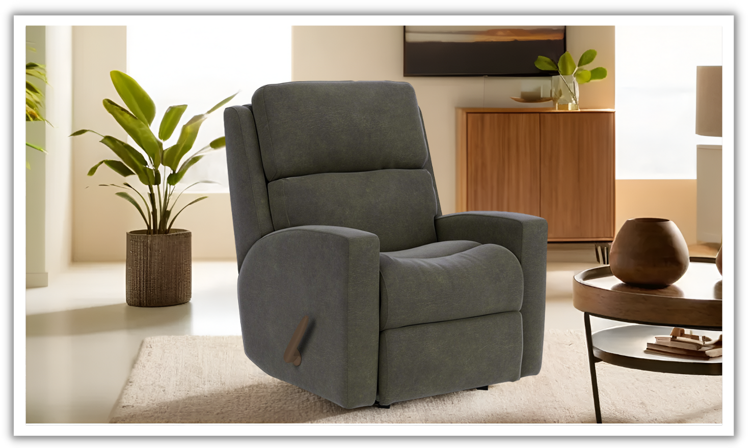 Catalina Rocking Recliner Chair With Power Headrest