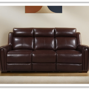 Leather Italia Jonathan 3-Seater Leather Power Reclining Sofa