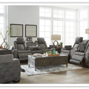 Modern Heritage Next Gen Power Reclining Loveseat with Console