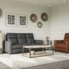 Flexsteel Broadway Power Reclining Loveseat With Power Headrest